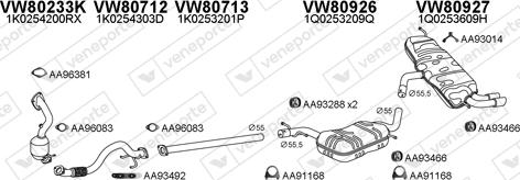 Veneporte 800843 - Exhaust System car-mod.net