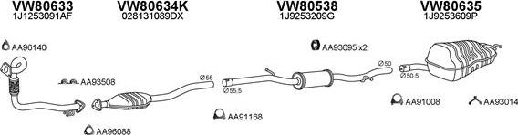 Veneporte 800369 - Exhaust System car-mod.net