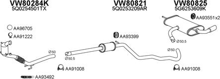 Veneporte 800757 - Exhaust System car-mod.net