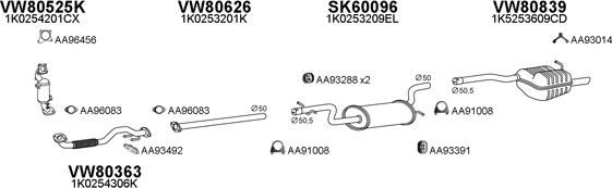 Veneporte 800769 - Exhaust System car-mod.net