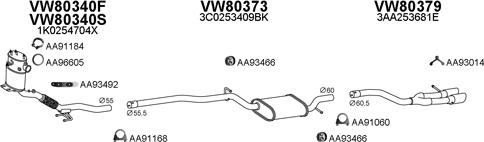 Veneporte 800721 - Exhaust System car-mod.net