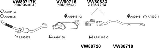 Veneporte 800779 - Exhaust System car-mod.net