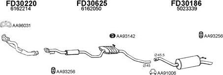 Veneporte 300266 - Exhaust System car-mod.net
