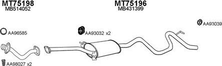 Veneporte 750011 - Exhaust System car-mod.net