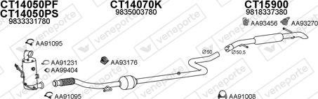 Veneporte 770475 - Exhaust System car-mod.net
