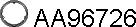 Veneporte AA96726 - Gasket, exhaust pipe car-mod.net