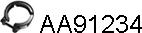 Veneporte AA91234 - Pipe Connector, exhaust system car-mod.net