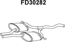 Veneporte FD30282 - Front Silencer car-mod.net