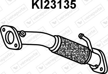 Veneporte KI23135 - Exhaust Pipe car-mod.net