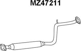 Veneporte MZ47211 - Front Silencer car-mod.net