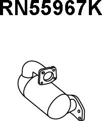 Veneporte RN55967K - Catalytic Converter car-mod.net