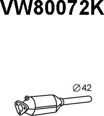 Veneporte VW80072K - Catalytic Converter car-mod.net