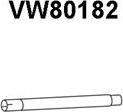 Veneporte VW80182 - Exhaust Pipe car-mod.net