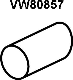 Veneporte VW80857 - Exhaust Pipe car-mod.net