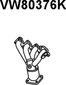 Veneporte VW80376K - Manifold Catalytic Converter car-mod.net