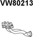 Veneporte VW80213 - Exhaust Pipe car-mod.net
