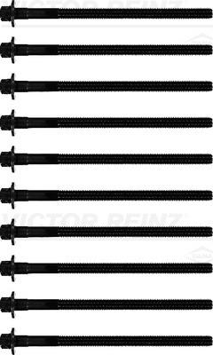 Victor Reinz 14-32214-01 - Bolt Kit, cylinder head car-mod.net