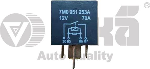 Vika 99510119701 - Relay, main current car-mod.net