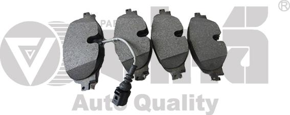 Vika 66981408601 - Brake Pad Set, disc brake car-mod.net