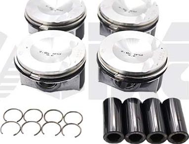 Vika 11071702701 - Piston Ring Kit car-mod.net