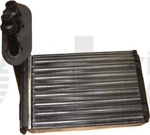 Vika 88191713301 - Heat Exchanger, interior heating car-mod.net