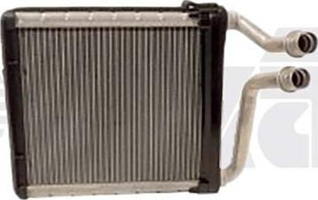 Vika 88191712401 - Heat Exchanger, interior heating car-mod.net