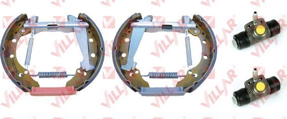 Villar 608.9942 - Drum Brake Shoe Set car-mod.net