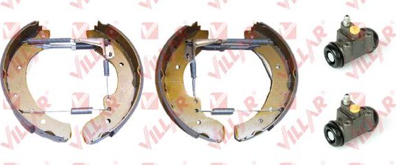 Villar 608.9938 - Drum Brake Shoe Set car-mod.net