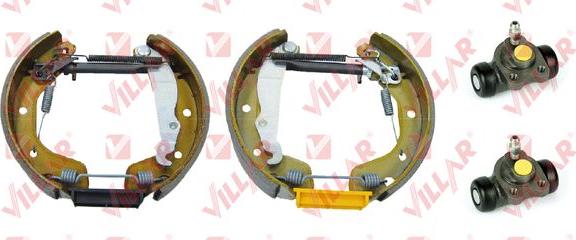 Villar 608.9041 - Drum Brake Shoe Set car-mod.net