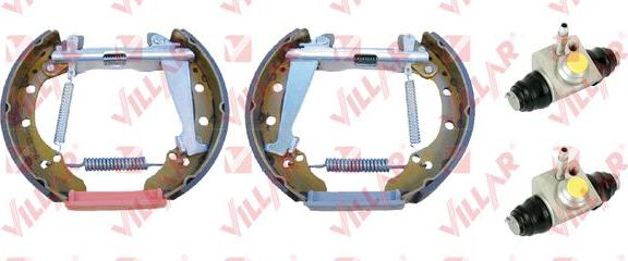 Villar 608.9144 - Drum Brake Shoe Set car-mod.net