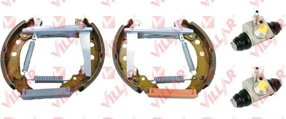 Villar 608.9165 - Drum Brake Shoe Set car-mod.net