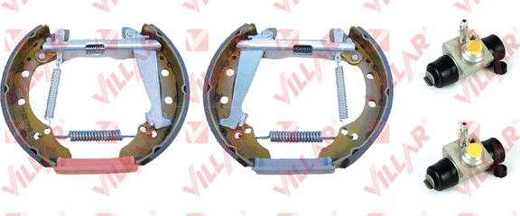 Villar 608.9166 - Drum Brake Shoe Set car-mod.net