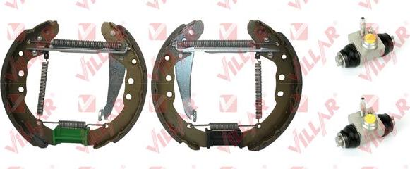 Villar 608.9167 - Drum Brake Shoe Set car-mod.net