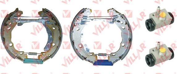 Villar 608.9172 - Drum Brake Shoe Set car-mod.net