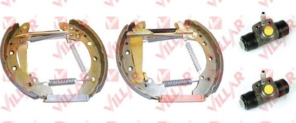 Villar 608.9867 - Drum Brake Shoe Set car-mod.net