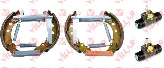Villar 608.9884 - Drum Brake Shoe Set car-mod.net