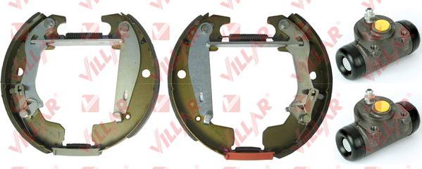 Villar 608.9251 - Drum Brake Shoe Set car-mod.net