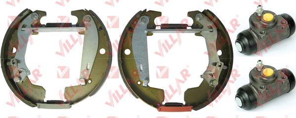 Villar 608.9252 - Drum Brake Shoe Set car-mod.net