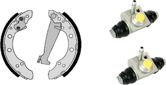 Villar 608.8144 - Drum Brake Shoe Set car-mod.net