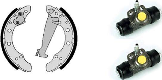 Villar 608.8226 - Drum Brake Shoe Set car-mod.net