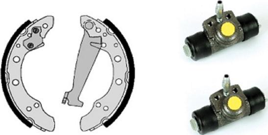 Villar 608.7942 - Drum Brake Shoe Set car-mod.net