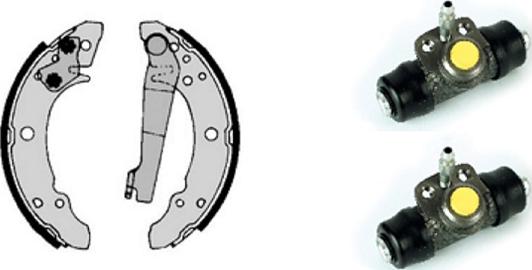 Villar 608.7947 - Drum Brake Shoe Set car-mod.net