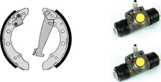 Villar 608.7867 - Drum Brake Shoe Set car-mod.net