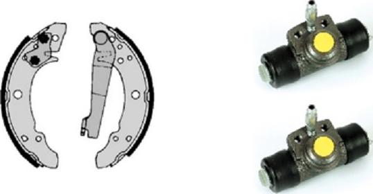 Villar 608.7799 - Drum Brake Shoe Set car-mod.net