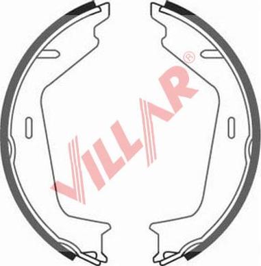 Villar 629.0830 - Brake Shoe Set, parking brake car-mod.net
