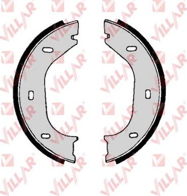Villar 629.0201 - Brake Shoe Set, parking brake car-mod.net