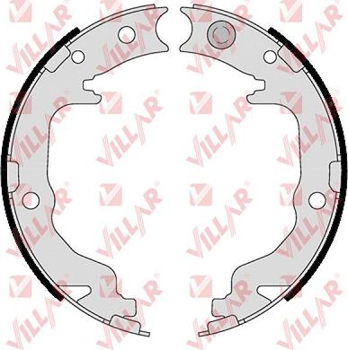 Villar 629.0211 - Brake Shoe Set, parking brake car-mod.net
