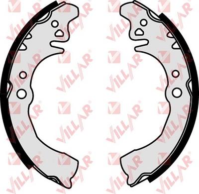 Villar 629.0213 - Drum Brake Shoe Set car-mod.net