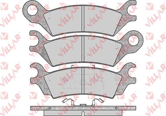 TOMEX brakes TX 11-43 - Brake Pad Set, disc brake car-mod.net