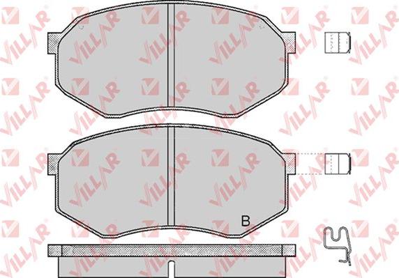 ADVICS-SEA E1N012T - Brake Pad Set, disc brake car-mod.net